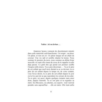 Ma terre natale ne t'aura pas vu naître