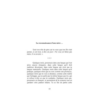 Ma terre natale ne t'aura pas vu naître