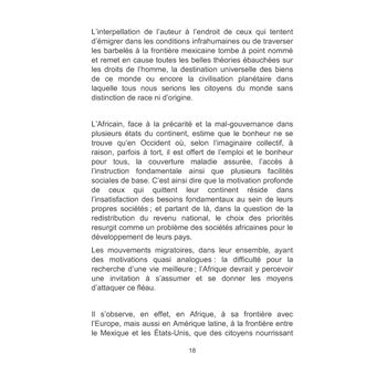 Quitter l'afrique a tout prix