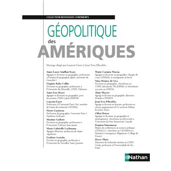 Géopolitique des Amériques