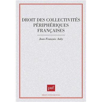 Droit des collectivités périphériques françaises