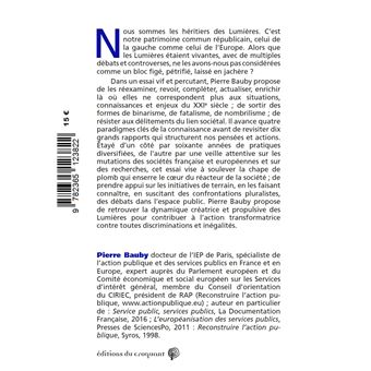 Le XXIè siècle des lumières