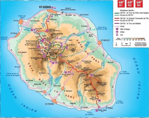 L'île de la Réunion - 974 (French Edition): COLLECTIF