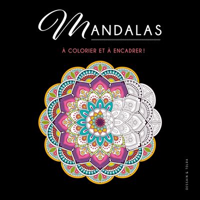 Mandalas A Colorier Et A Encadrer Broche Collectif Achat Livre Fnac