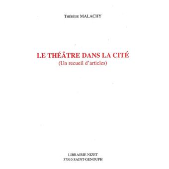 Le Théâtre dans la cité