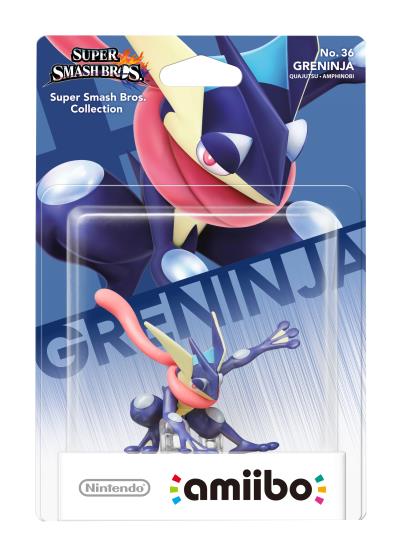Figurine Nintendo Amiibo Super Smash Bros No. 36 Greninja Amphinobi