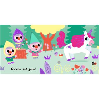 Ma licorne enchantée à toucher