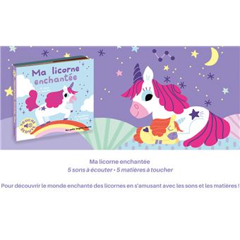 Ma licorne enchantée à toucher