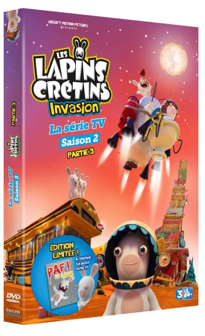 Les Lapins Crétins Saison 2 Volume 3 DVD Edition limitée
