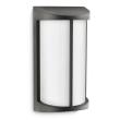 Applique murale d'extérieur Philips Ecomoods Pond E27 Lumière blanche et chaude Noire