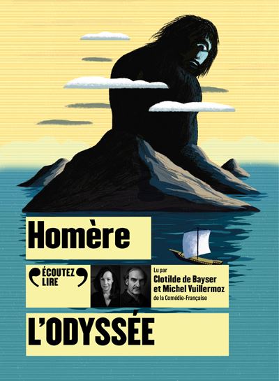 L'Odyssée -  Homère - Texte lu (CD)