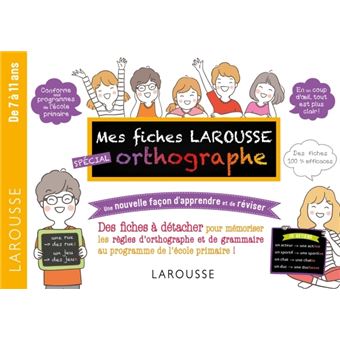 Fiches de révision Cycle 3 orthographe