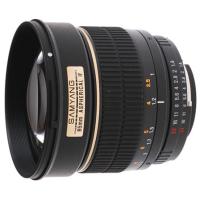 SAMYANG 1.4/ 85MM CANONDSLR-lens Samyang 85 mm f / 1.4 Asphérical IF; Canon MountShink Lens Samyang 85mm f / 1.4 Asphérical IF; Canon mount