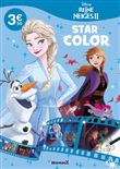 Disney La Reine des Neiges 2 - Star Color (Olaf, Elsa Anna fond bleu ciel)