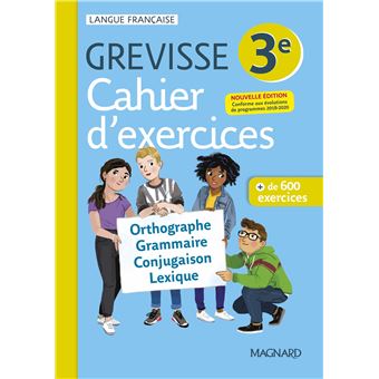 Cahier Grevisse 3e (2021)