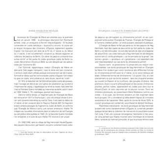 Marie Madeleine révélée