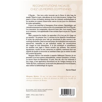 Reconstitutions faciales chez les momies égyptiennes