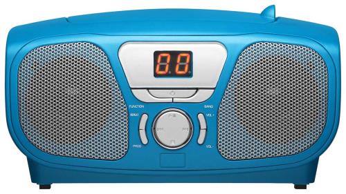 PORTABLE RADIO CD PORTABLE BLUE+STICKERS