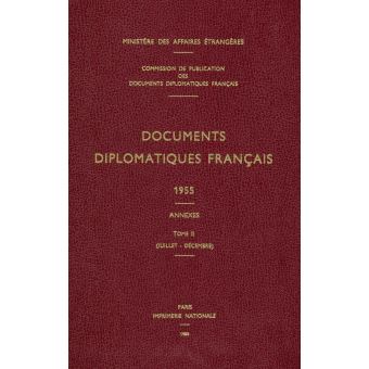 Documents diplomatiques français