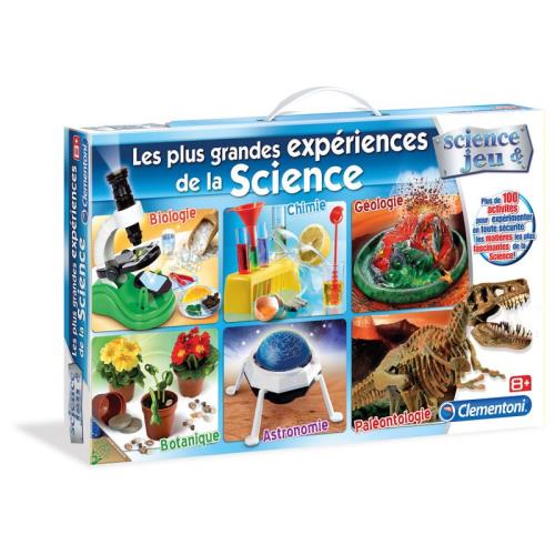 Science et Jeu : Le grand coffret du Scientifique - Jeux et jouets