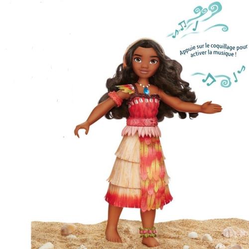 Disney Poupée Musicale Princess Vaiana Qui Chante en appuyant sur