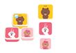 Set de 3 boîtes Line Friends