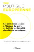Les partenaires sociaux à l'épreuve du genre et de l'intersectionnalité dans l'Union européenne