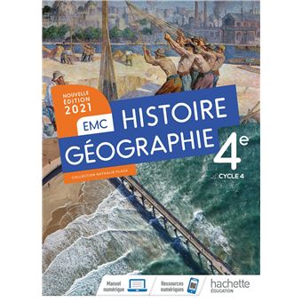 Histoire - Géographie EMC 4e - Livre élève