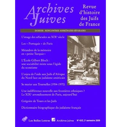 Archives Juives n°42/2 -  Collectif - broché
