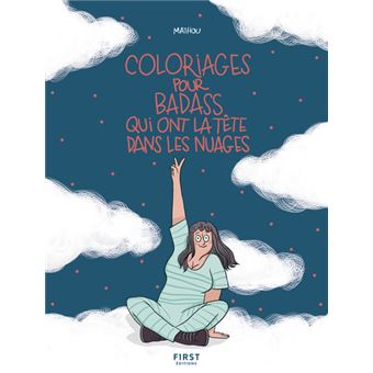 Coloriages pour badass qui ont la tête dans les nuages