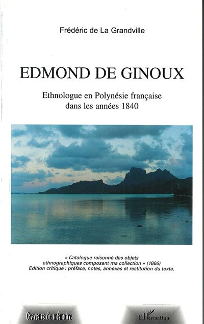 Edmond de ginoux  ethnologue e