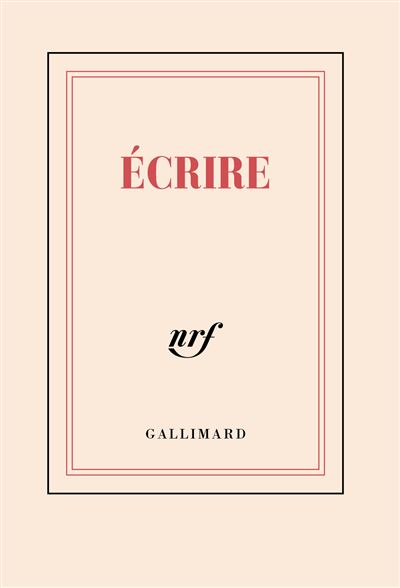 Carnet poche ligne écrire
