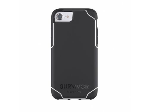 Etui Griffin Survivor Journey pour iPhone 7 Plus/6s Plus/6 Plus Noir, Blanc