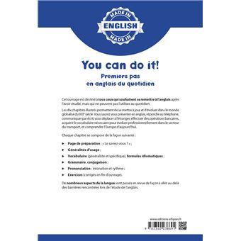 You can do it! - Premiers pas en anglais du quotidien - A1/A2