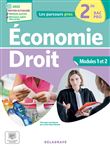 Les Parcours Pros - Économie-Droit 2de Bac Pro (2023) - Pochette élève