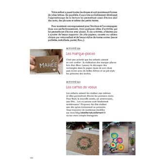 Mon enfant se prépare à écrire - 150 activités de manipulation et d'écriture - 1 à 6 ans