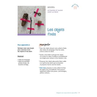 Mon enfant se prépare à écrire - 150 activités de manipulation et d'écriture - 1 à 6 ans