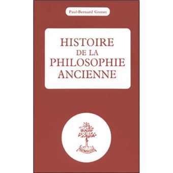 Histoire de la philosophie ancienne