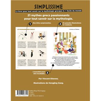 Simplissime - Tout savoir sur la mythologie grecque