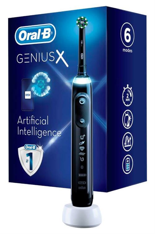 Oral-B Genius X - Brosse à dents - noir minuit