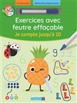 Exercices avec feutre effaçable - Je compte jusqu'à 10