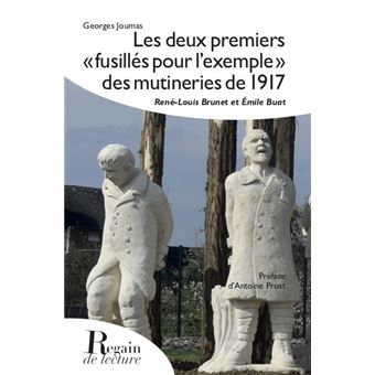 Les deux premiers « fusillés pour l'exemple » des mutineries de 1917