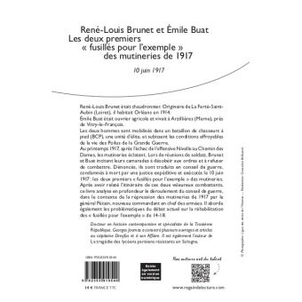 Les deux premiers « fusillés pour l'exemple » des mutineries de 1917