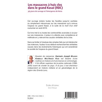 Les massacres à huis clos dans le grand Kasaï (RDC)
