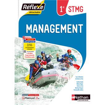 Management 1re STMG (Pochette Réflexe) - Livre + Licence élève - 2023