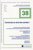 Confrontez le droit des suretes