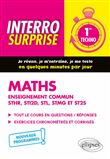 Mathématiques - Première technologique enseignement commun STHR, STI2D, STL, STMG et ST2S