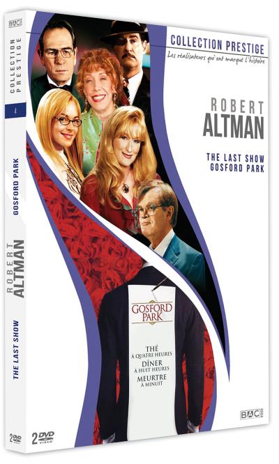 Robert Altman, Gosford Park, Last Show, Collection Prestige DVD