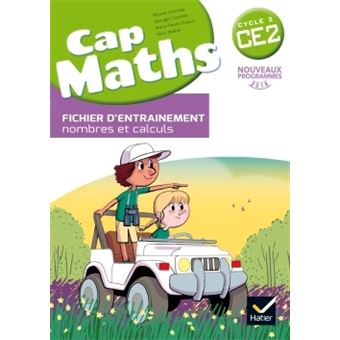 Cap Maths CE2 éd. 2016 - Fichier nombres et calculs + Cahier de géométrie + Dico Maths
