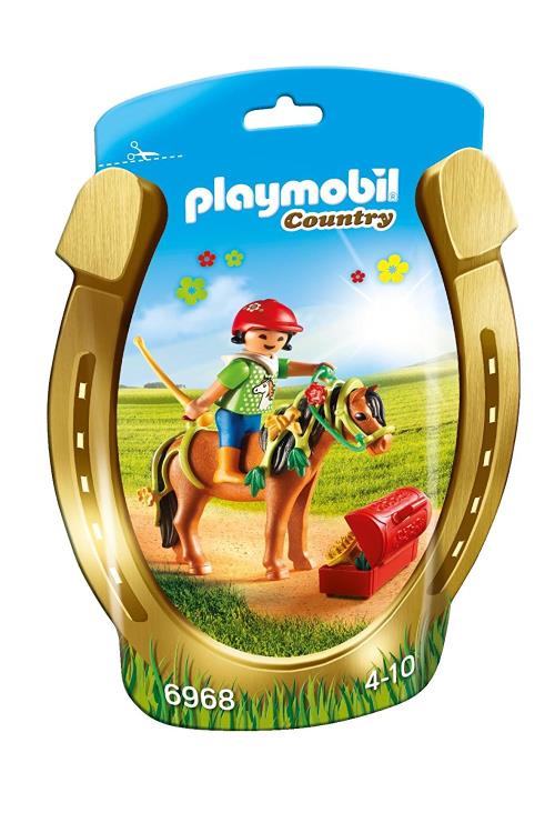 Playmobil Country 6968 Poney à décorer Fleur